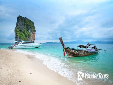 Early Bird Tour to 4 Islands & Railay Beach by Siam Adventure World from Khao Lak