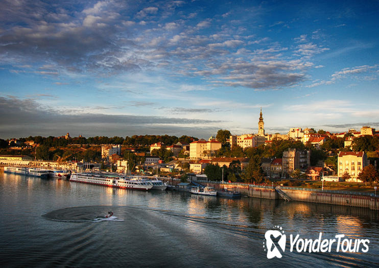Danube River at Belgrade Danube River at Belgrade
