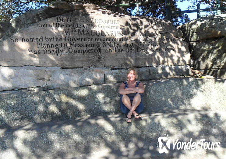 Mrs. Macquarie's Chair