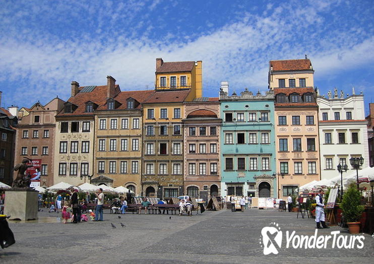 Warsaw Old Town Square Market Warsaw Old Town Square Market