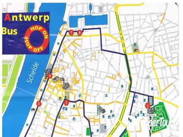 1 Hour Antwerp Citytourbus