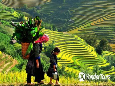 2 days - 1 night trekking Sapa tours from Hanoi