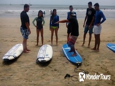 2 Hour Surf Lessons at Tamarindo Beach