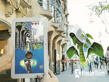 3-hour Barcelona Family Tour: Virtual Reality Dragon Hunters Game 3-hour Barcelona Family Tour: Virtual Reality Dragon Hunters Game