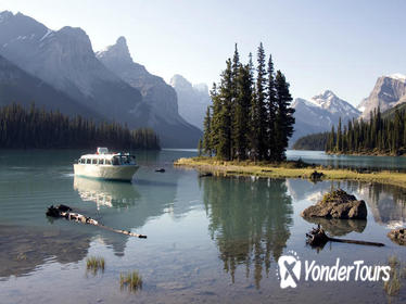 5.5-Hour Jasper Wildlife and Waterfalls Tour with Maligne Lake Cruise from Jasper