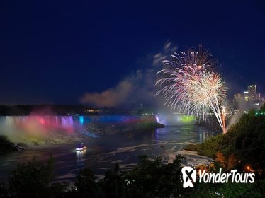 6-Hour Niagara Falls Canadian Side Evening Illuminations Tour