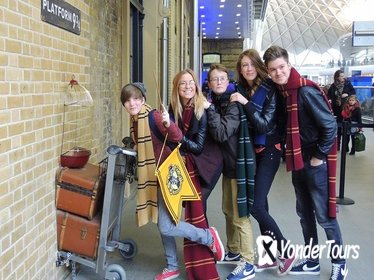 Afternoon Harry Potter Magical London Walking Tour with Kings Cross Platform Visit in London