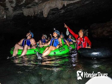 Altun Ha Cave Tubing and Zipline Tour from Belize City