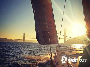 America's Cup Sailing Adventure on San Francisco Bay: Sunset Sail