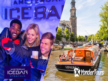 Amsterdam Super Saver: Xtracold Icebar and 1-hour Canal Cruise
