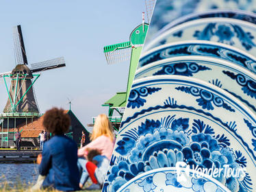 Amsterdam Super Saver: Zaanse Schans Windmills plus Delft, The Hague and Madurodam Day Trip