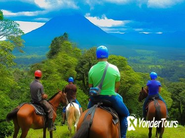 Arenal Volcano Combo 2 Horseback Riding & Baldi Hot Springs Private Tour