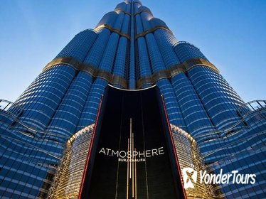 AtMosphere Lounge at 122nd floor of Burj Khalifa Tower with Private Transfers