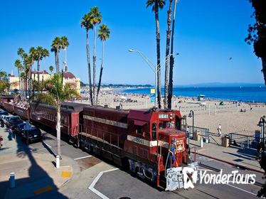 Beach Train from Roaring Camp through Redwoods to Santa Cruz