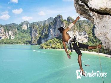 Beginner's Half-Day Rock Climbing Tours at Railay Beach in Krabi