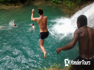 Blue Hole and River Tubing from Montego Bay