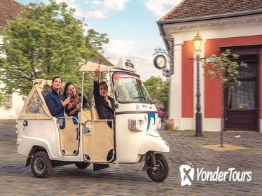 Budapest Private Tuk Tuk Tour with Wine Tasting and Cheese Platter