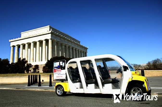capitol hill and dc monuments tour by electric cart