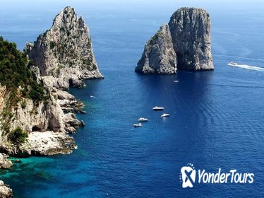 Capri Easy Cruise with Blue Grotto Option from Naples and Vesuvian cities