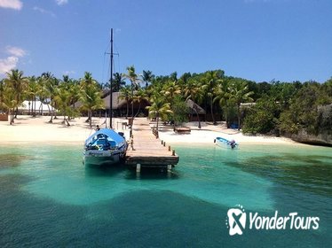 Catalina Island and Chavon River Catamaran Cruise from Punta Cana