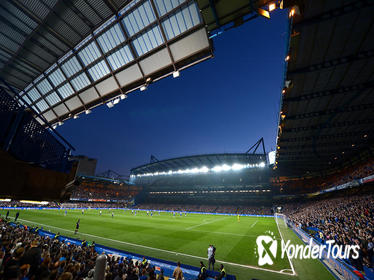 Chelsea Football Match at Stamford Bridge Stadium