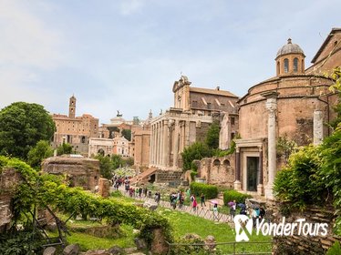 Colosseum, Roman forum and Palatine hill