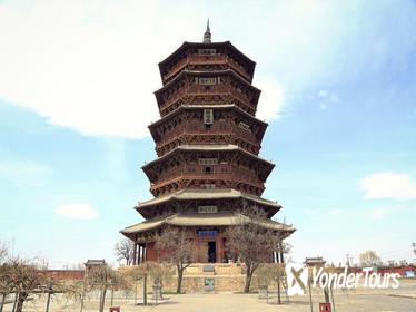 Datong Private Day Tour to Yungang Grottoes and Yingxian Wooden Pagoda including Shanxi Style Lunch