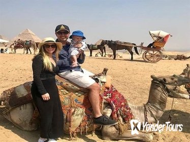 Day Tour Giza Pyramids & Egyptian Museum & Camel ride
