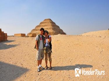 Day Tour to the Pyramids of Giza, Sakkara, Dahshur, and Memphis from Cairo