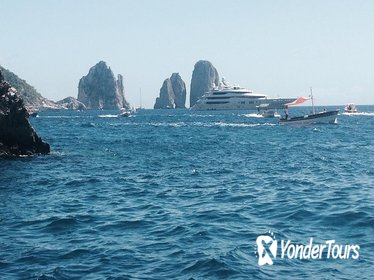 Day Trip from Rome: Capri Private VIP Boat Tour with Driver & Skipper