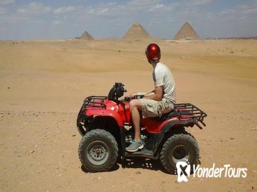 Desert Safari by Quad Bike Around Pyramids