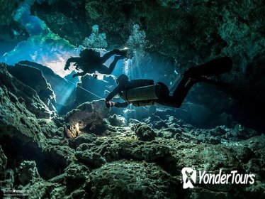 Diving Tour in Dos Ojos and Bat Cenote from Cancun