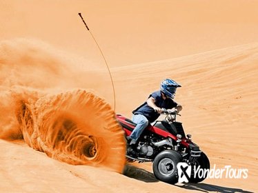 Dubai 30-Mins Quad Bike Desert Safari with BBQ Dinner