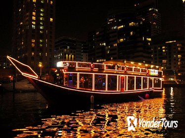 Dubai Marina Dhow Dinner Cruise with Round-Trip Transfers