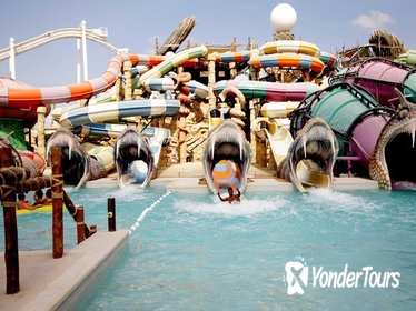 Dubai Yas Waterworld and Ferrari World Private Day Trip with Entrance Tickets Dubai Yas Waterworld and Ferrari World Private Day Trip with Entrance Tickets