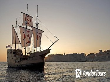Dubrovnik Sunset Dinner Cruise in a Traditional Karaka Replica