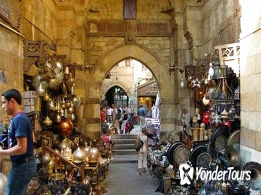 Egyptian Highlights: Museum Alabaster Mosque Hanging Church and Khan Bazaar from Cairo