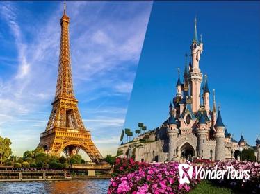 Eiffel Tower Summit Priority Access with Host and Disneyland Paris Ticket Eiffel Tower Summit Priority Access with Host and Disneyland Paris Ticket