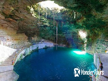 Ek Balam and Chichen Itza Mayan Ruins and Cenote Combo Tour