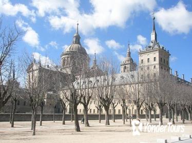 El Escorial Monastery and the Valley of the Fallen from Madrid