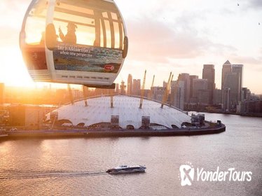 Emirates Airline Cable Car and Thames River Cruise