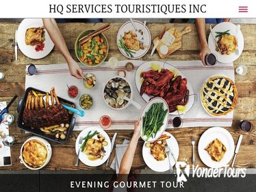 Evening Gourmet Tour 5 Course Dinner in Quebec City