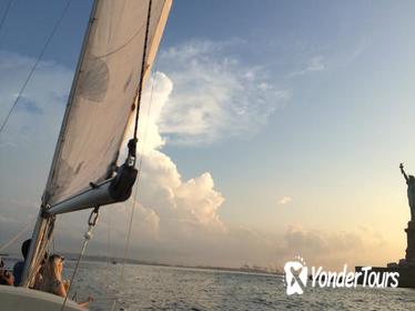 Explore the New York Harbor on a Sailboat