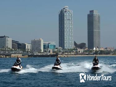 Ferrari Driving and Water Activities in Barcelona