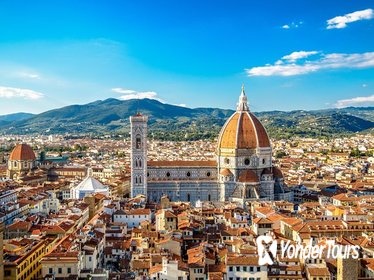 FLORENCE WALKING WITH CHIANTI APERITIF FROM ROME BY HIGH SPEED TRAIN