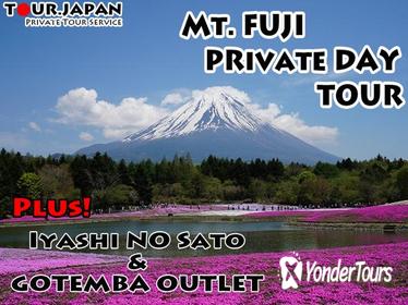 FULL DAY MT FUJI TOUR WITH GOTEMBA OUTLET AND IYASHI NO SATO