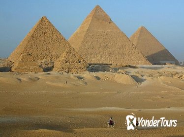 Full day tour to pyramids, Sphinx,Egyptian Museum, Coptic Cairo and Bazaar,Lunch