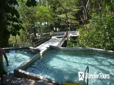 Full-Day Adventure: Natural Hot Spring with Mud Horseback Riding and Canopy Tour From Playa Hermosa