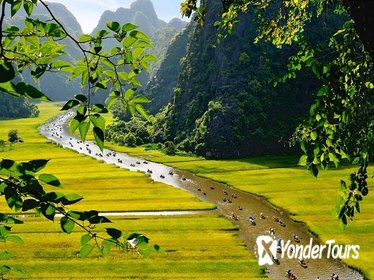 Full-day Hoa Lu and Tam Coc tour with sampan boat trip and bicycle ride