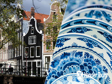Full-Day Super Saver: Guided Amsterdam City Tour, Delft, The Hague & Madurodam Miniature Park